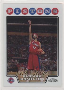 2008-09 Topps Chrome - [Base] - X-Fractor #132 - Richard Hamilton /288