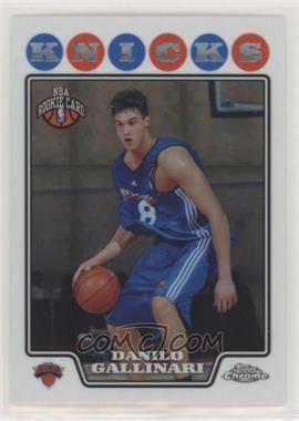 2008-09 Topps Chrome - [Base] - X-Fractor #186 - Danilo Gallinari /288