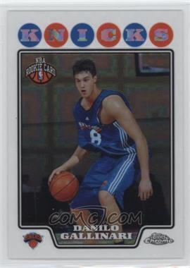 2008-09 Topps Chrome - [Base] - X-Fractor #186 - Danilo Gallinari /288