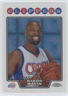 2008-09 Topps Chrome - [Base] - X-Fractor #60 - Baron Davis /288