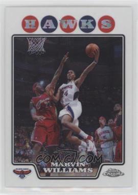 2008-09 Topps Chrome - [Base] - X-Fractor #62 - Marvin Williams (Guarded by LeBron James) /288