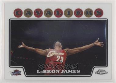 2008-09 Topps Chrome - [Base] #23 - LeBron James