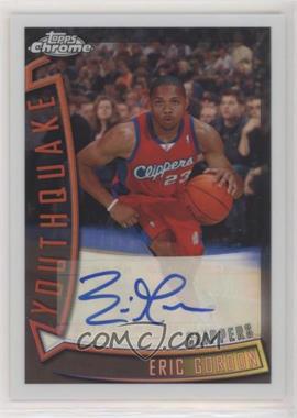 2008-09 Topps Chrome - Youthquake Autographed Refractors #YQA4 - Eric Gordon /30