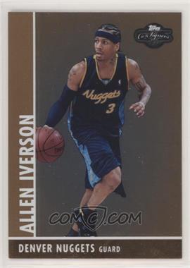 2008-09 Topps Co-Signers - [Base] - Bronze Foil #3 - Allen Iverson /299