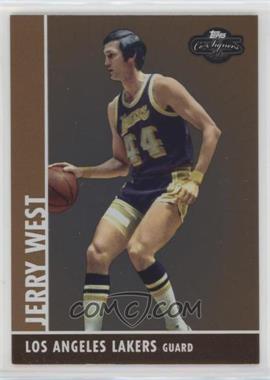 2008-09 Topps Co-Signers - [Base] - Bronze Foil #97 - Jerry West /299