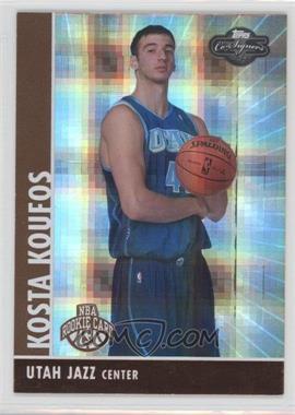 2008-09 Topps Co-Signers - [Base] - Bronze Hyper #122 - Kosta Koufos /50