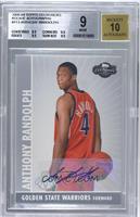 Anthony Randolph [BGS 9 MINT] #/350