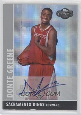 2008-09 Topps Co-Signers - [Base] - Rookie Silver Hyper Autographs #123 - Donte Greene /10 [EX to NM]