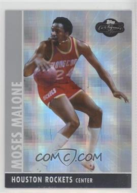 2008-09 Topps Co-Signers - [Base] - Silver Hyper #95 - Moses Malone /25