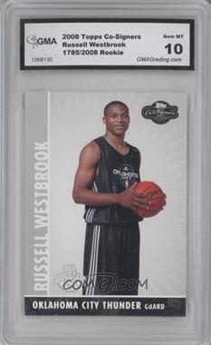 2008-09 Topps Co-Signers - [Base] #104 - Russell Westbrook /2008 [Encased]