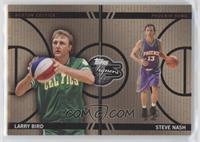 Larry Bird, Steve Nash #/399