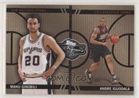 Manu Ginobili, Andre Iguodala #/399