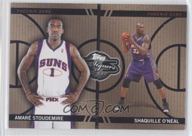 2008-09 Topps Co-Signers - Changing Faces - Bronze #CF-24-29 - Amare Stoudemire, Shaquille O'Neal /399