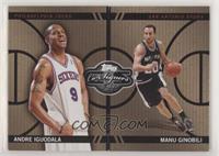 Andre Iguodala, Manu Ginobili #/399