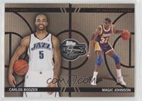 Carlos Boozer, Magic Johnson [EX to NM] #/399