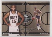 Vince Carter, Jerry West [EX to NM] #/399