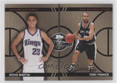 2008-09 Topps Co-Signers - Changing Faces - Gold #CF-13-33 - Tony Parker, Kevin Martin /199