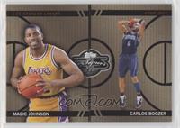 Magic Johnson, Carlos Boozer #/199