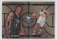 Russell Westbrook, Gilbert Arenas [EX to NM] #/199