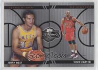 Jerry West, Vince Carter #/99