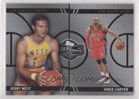 Jerry West, Vince Carter [EX to NM] #/99