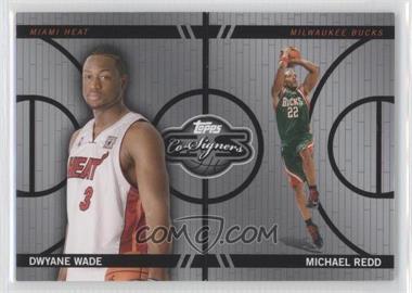 2008-09 Topps Co-Signers - Changing Faces - Silver #CF-30-25 - Dwyane Wade, Michael Redd /99