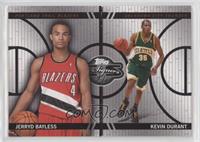 Jerryd Bayless, Kevin Durant [EX to NM] #/899