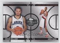 Deron Williams, Greg Oden #/899