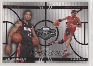 2008-09 Topps Co-Signers - Changing Faces #CF-2-42 - Michael Beasley, Chris Bosh /899