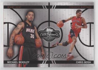2008-09 Topps Co-Signers - Changing Faces #CF-2-42 - Michael Beasley, Chris Bosh /899