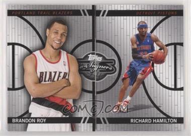 2008-09 Topps Co-Signers - Changing Faces #CF-35-15 - Brandon Roy, Richard Hamilton /899