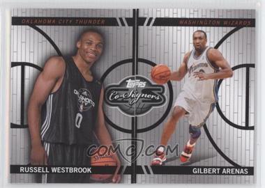 2008-09 Topps Co-Signers - Changing Faces #CF-4-44 - Russell Westbrook, Gilbert Arenas /899