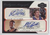 David Lee, Marreese Speights [EX to NM] #/240