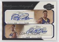 Brandon Rush, Roy Hibbert #/240