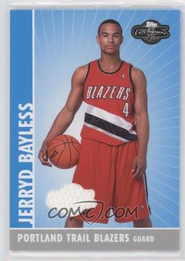 2008-09 Topps Co-Signers - Rookie Relics #CSRR-JB - Jerryd Bayless