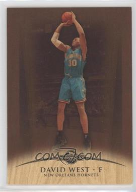 2008-09 Topps Hardwood - [Base] - Mahogany Wood #15 - David West /75