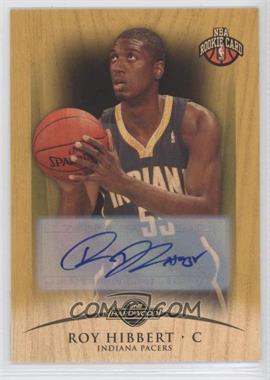 2008-09 Topps Hardwood - [Base] - Maple Wood Rookie Signatures #117 - Roy Hibbert /19