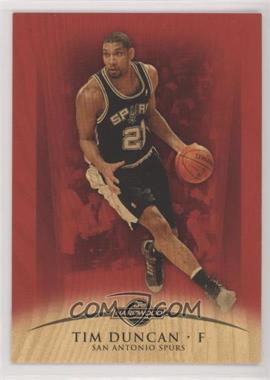 2008-09 Topps Hardwood - [Base] - Redwood Wood #83 - Tim Duncan /15