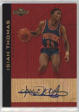 2008-09 Topps Hardwood - Hardwood Signatures - Redwood Wood #HS-IT - Isiah Thomas /5