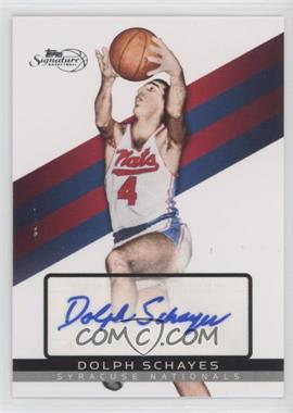 2008-09 Topps Signature - [Base] - Autographs #TSA-DS - Dolph Schayes /425 [EX to NM]