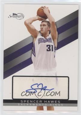 2008-09 Topps Signature - [Base] - Autographs #TSA-SH - Spencer Hawes /999