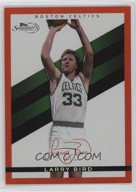 2008-09 Topps Signature - [Base] - Red Foil Facsimile Signatures #TS-LB - Larry Bird /869