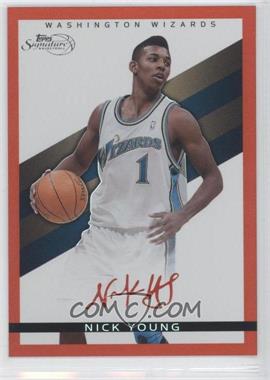 2008-09 Topps Signature - [Base] - Red Foil Facsimile Signatures #TS-NY - Nick Young /869