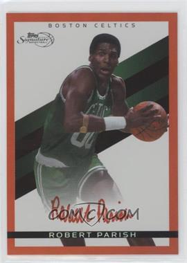 2008-09 Topps Signature - [Base] - Red Foil Facsimile Signatures #TS-RP - Robert Parish /869