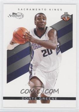 2008-09 Topps Signature - [Base] #TS-DGR - Donte Greene /2325