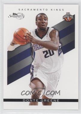 2008-09 Topps Signature - [Base] #TS-DGR - Donte Greene /2325