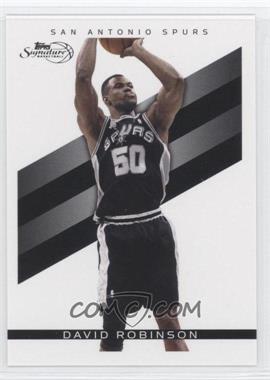 2008-09 Topps Signature - [Base] #TS-DRO - David Robinson /2325