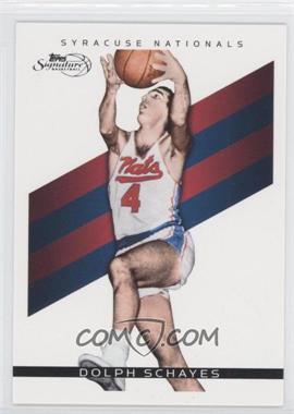 2008-09 Topps Signature - [Base] #TS-DS - Dolph Schayes /2325
