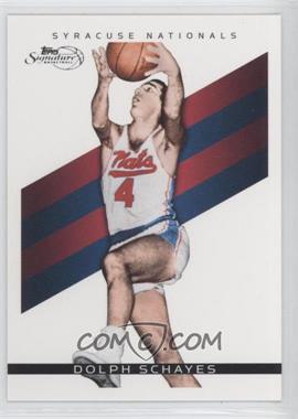 2008-09 Topps Signature - [Base] #TS-DS - Dolph Schayes /2325