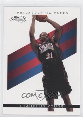 2008-09 Topps Signature - [Base] #TS-TY - Thaddeus Young /2325